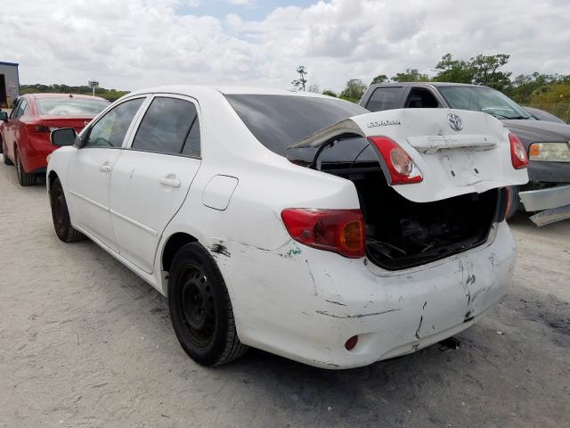 2T1BU4EE0AC238852 - 2010 TOYOTA COROLLA BASE  照片 3
