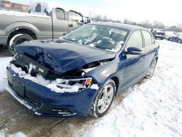 3VWLL7AJ2EM429369 - 2014 VOLKSWAGEN JETTA TDI  photo 2