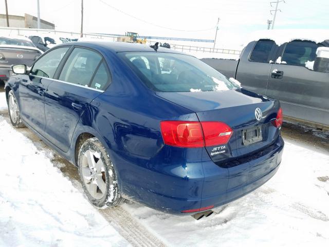 3VWLL7AJ2EM429369 - 2014 VOLKSWAGEN JETTA TDI  photo 3