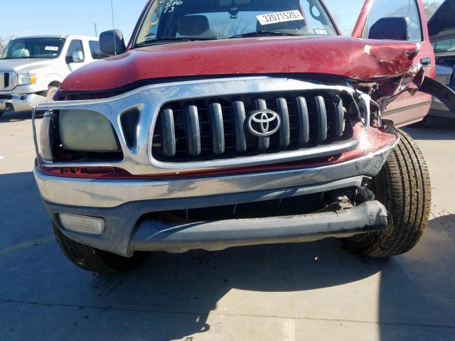 5TESN92N22Z122174 - 2002 TOYOTA TACOMA XTRACAB PRERUNNER  ფოტო 9