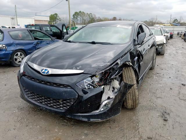 KMHEC4A45EA114594 - 2014 HYUNDAI SONATA HYBRID  photo 2