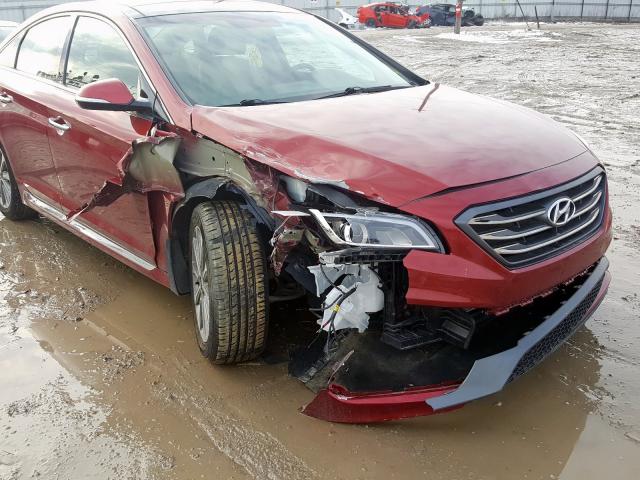 5NPE34AF5GH322217 - 2016 HYUNDAI SONATA SPORT  photo 9