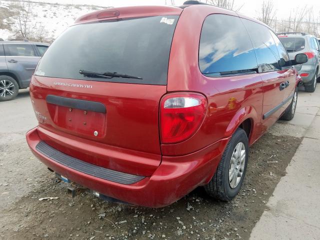 1D4GP24R17B185174 - 2007 DODGE GRAND CARAVAN SE  photo 4