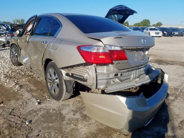 1HGCR2F30FA124239 - 2015 HONDA ACCORD LX  photo 3