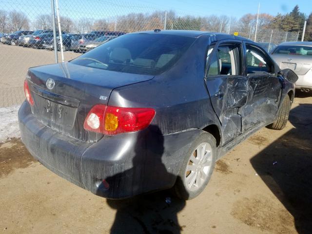 2T1BU4EE7AC436361 - 2010 TOYOTA COROLLA BASE  photo 4