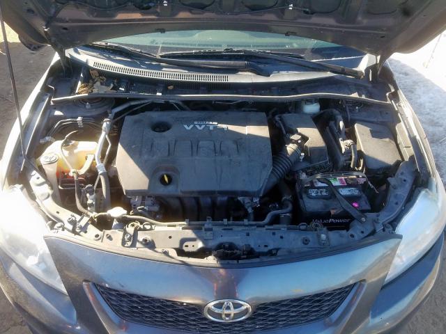 2T1BU4EE7AC436361 - 2010 TOYOTA COROLLA BASE  photo 7