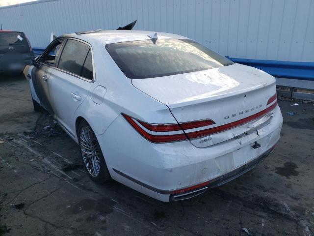 KMTF54PH9MU086231 - 2021 GENESIS G90 ULTIMATE WHITE photo 3