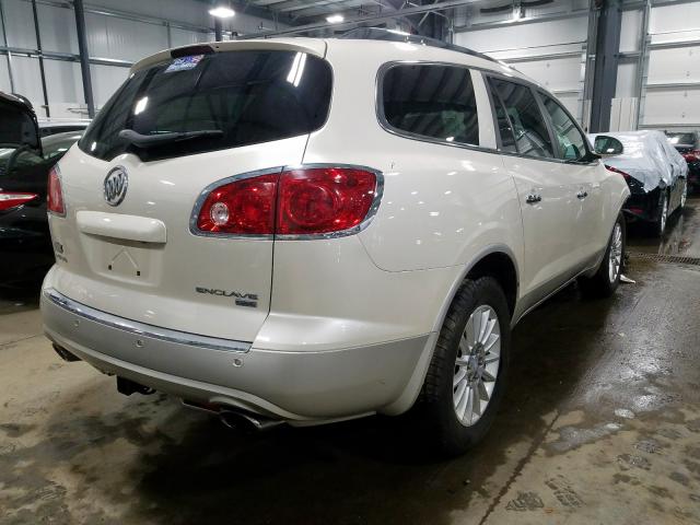 5GAER23D29J164770 - 2009 BUICK ENCLAVE CXL  photo 4