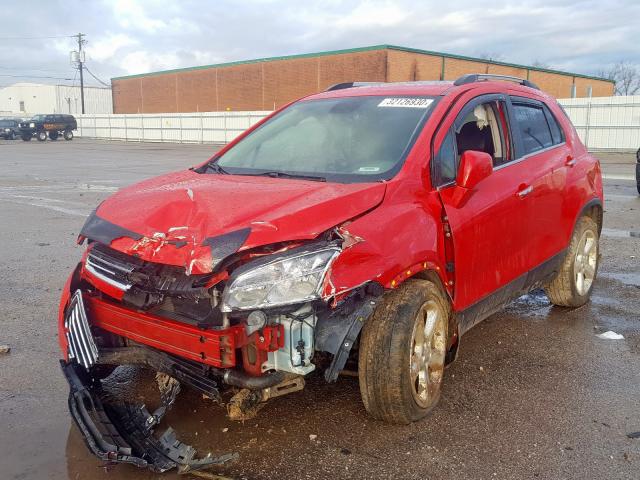 KL7CJRSB7GB751136 - 2016 CHEVROLET TRAX LTZ  photo 2