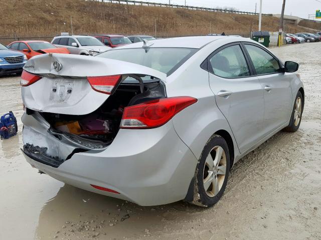 5NPDH4AE8DH401350 - 2013 HYUNDAI ELANTRA GLS  photo 4