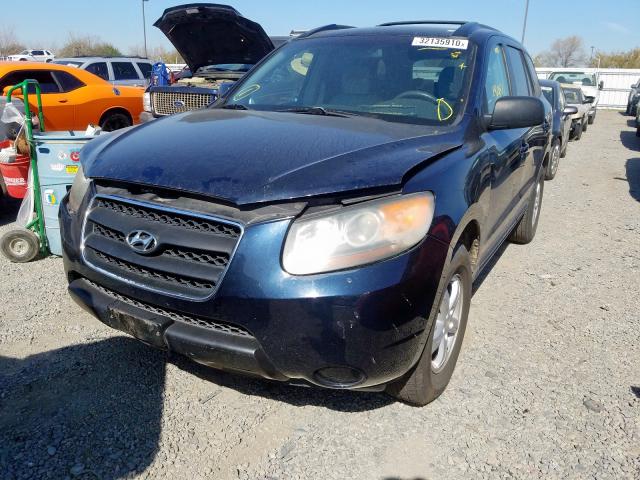 5NMSG13D37H087041 - 2007 HYUNDAI SANTA FE GLS  photo 2