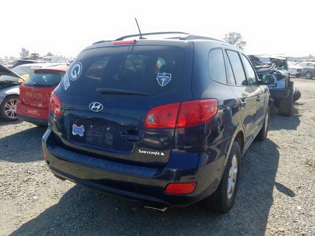 5NMSG13D37H087041 - 2007 HYUNDAI SANTA FE GLS  photo 4