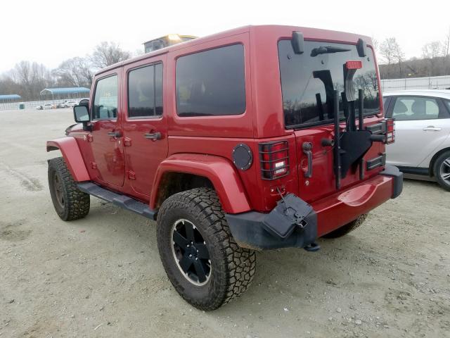 1C4BJWEG8CL273060 - 2012 JEEP WRANGLER UNLIMITED SAHARA  photo 3