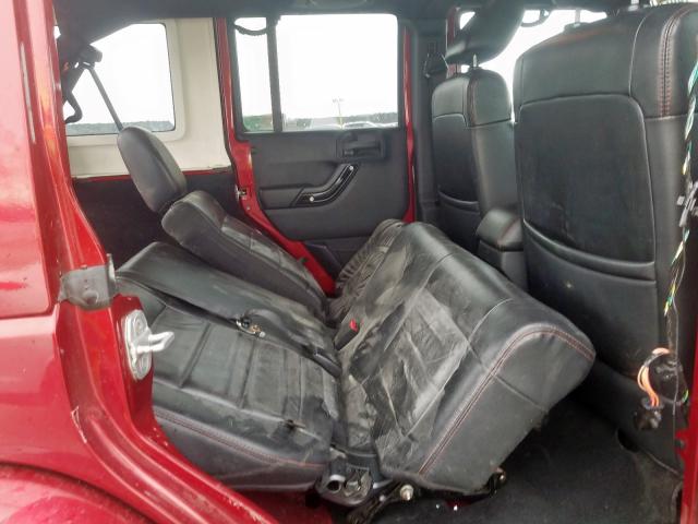 1C4BJWEG8CL273060 - 2012 JEEP WRANGLER UNLIMITED SAHARA  ფოტო 6