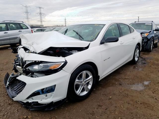 1G1ZB5ST4KF183112 - 2019 CHEVROLET MALIBU LS  photo 2