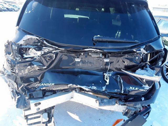 5TDJKRFH3GS324194 - 2016 TOYOTA HIGHLANDER XLE  photo 9