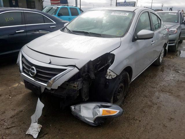 3N1CN7AP4FL939539 - 2015 NISSAN VERSA S  photo 2