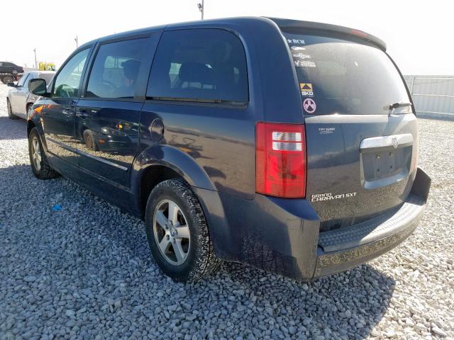 1D8HN54P88B138329 - 2008 DODGE GRAND CARAVAN SXT  photo 3