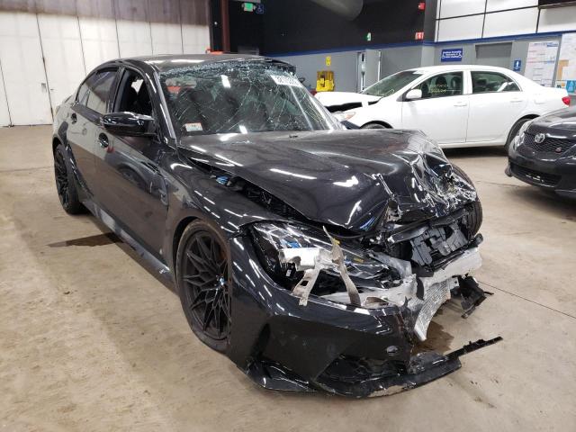 WBS33AY05MFK74305 - 2021 BMW M3 COMPETITION BLACK photo 1