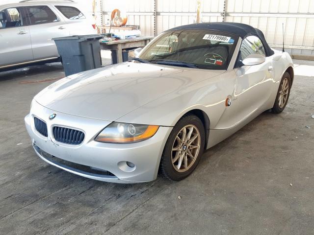 4USBT33443LS44943 - 2003 BMW Z4 2.5  photo 2