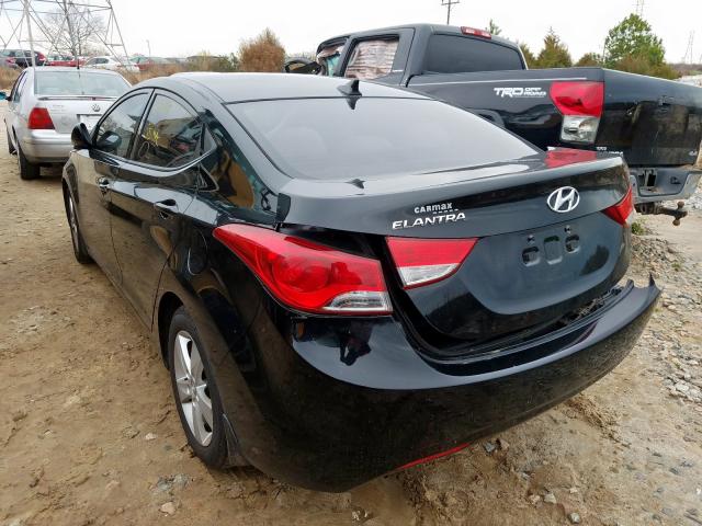 5NPDH4AE2DH397683 - 2013 HYUNDAI ELANTRA GLS  photo 3