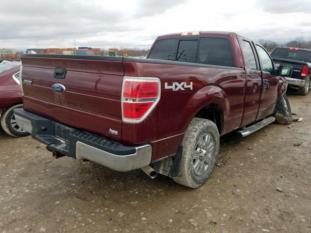 1FTFX1EV9AFD85735 - 2010 FORD F150 SUPER CAB  photo 4