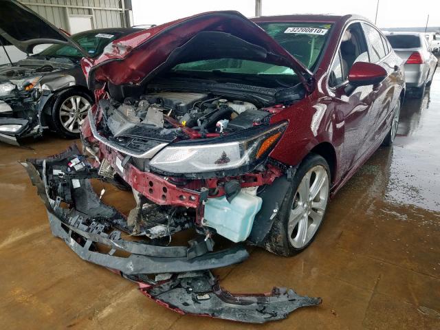 1G1BG5SM2G7231056 - 2016 CHEVROLET CRUZE PREMIER  photo 2