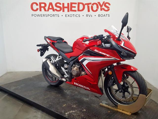 MLHPC6219K5000564 - 2019 HONDA CBR500 R  photo 2