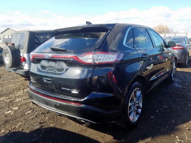 2FMPK4K93FBB30482 - 2015 FORD EDGE TITANIUM  photo 4