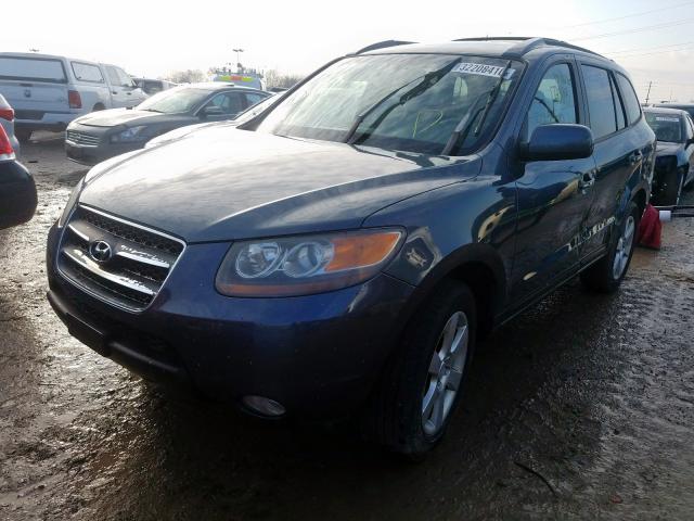 5NMSH73E07H120117 - 2007 HYUNDAI SANTA FE SE  photo 2