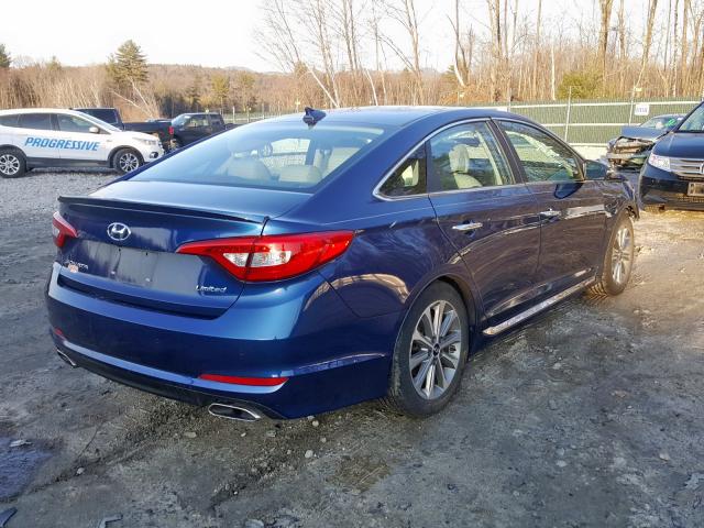 5NPE34AF9HH566468 - 2017 HYUNDAI SONATA SPORT  Foto 4