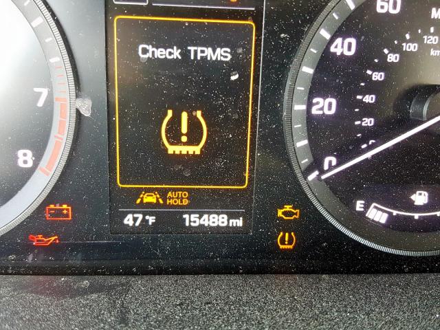 5NPE34AF9HH566468 - 2017 HYUNDAI SONATA SPORT  Foto 8