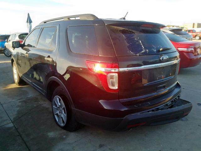 1FMHK7B80CGA44029 - 2012 FORD EXPLORER  photo 3