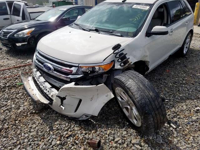 2FMDK3JC8DBB77045 - 2013 FORD EDGE SEL  photo 2