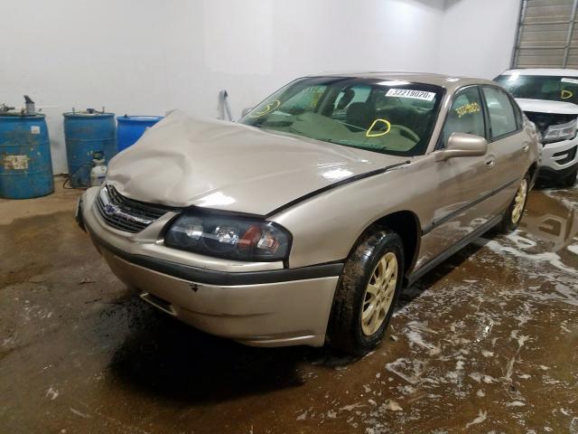 2G1WF52E639241532 - 2003 CHEVROLET IMPALA  photo 2