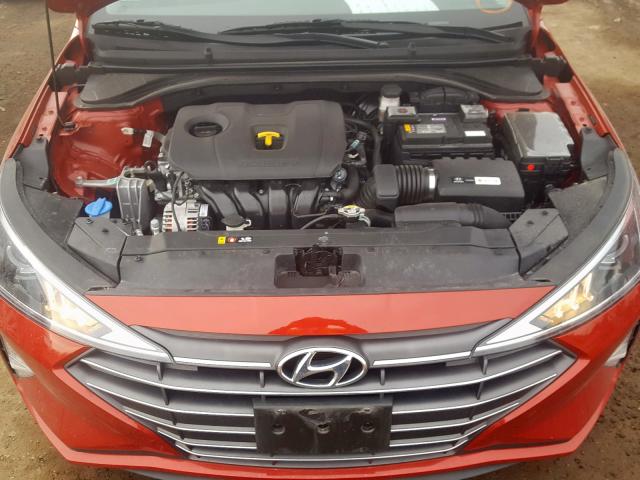 5NPD84LF8KH477170 - 2019 HYUNDAI ELANTRA SEL  photo 7