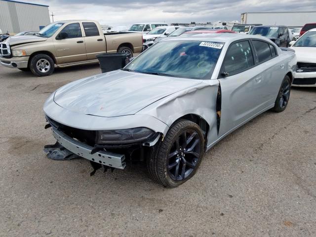 2C3CDXBG3KH579444 - 2019 DODGE CHARGER SXT  photo 2