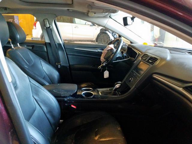 3FA6P0K93DR268392 - 2013 FORD FUSION TITANIUM  photo 5