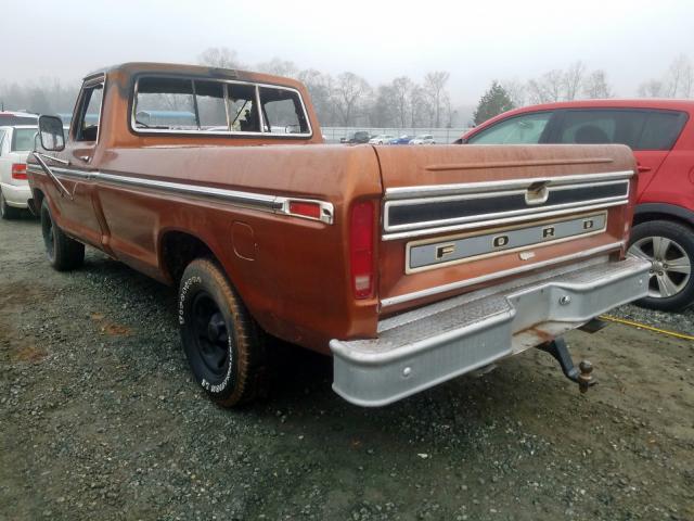 F15HN087384 - 1977 FORD F-100  photo 3