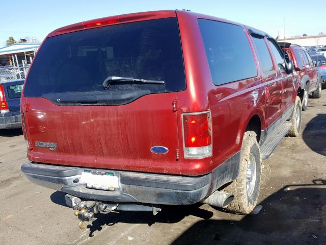 1FMSU41FX2EA86166 - 2002 FORD EXCURSION XLT  photo 4