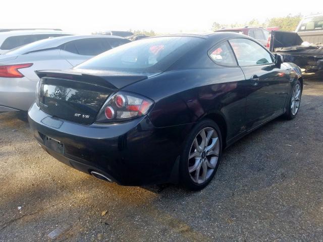 KMHHN66F78U291180 - 2008 HYUNDAI TIBURON GT  photo 4