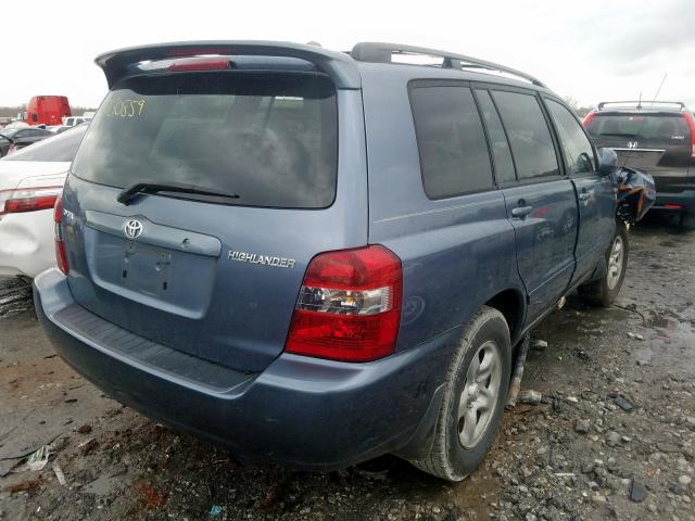 JTEGD21A870166665 - 2007 TOYOTA HIGHLANDER  photo 4