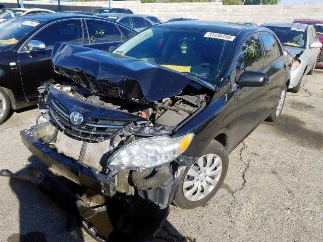 5YFBU4EE2DP123397 - 2013 TOYOTA COROLLA BASE  photo 2