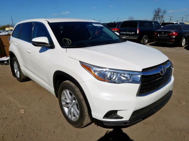 5TDZARFH6FS015520 - 2015 TOYOTA HIGHLANDER LE  photo 1