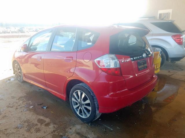 JHMGE8H58CC013661 - 2012 HONDA FIT SPORT  photo 3