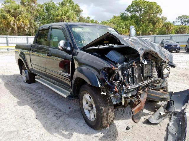 5TBDT441X6S537072 - 2006 TOYOTA TUNDRA DOUBLE CAB SR5  photo 1