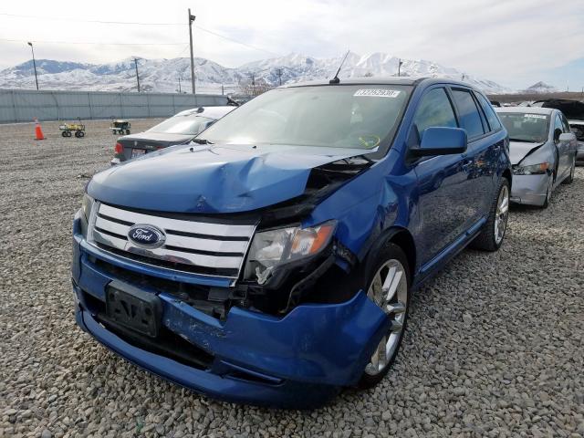 2FMDK40C59BA76463 - 2009 FORD EDGE SPORT  photo 2