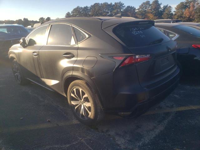 JTJBARBZ1F2038238 - 2015 LEXUS NX 200T BLACK photo 3