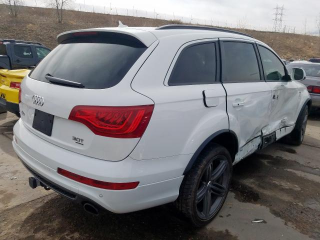 WA1DGAFE7ED005289 - 2014 AUDI Q7 PRESTIGE  photo 4