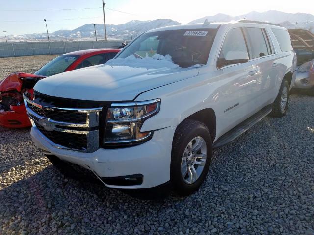 1GNSKJKCXFR586024 - 2015 CHEVROLET SUBURBAN K1500 LT  photo 2